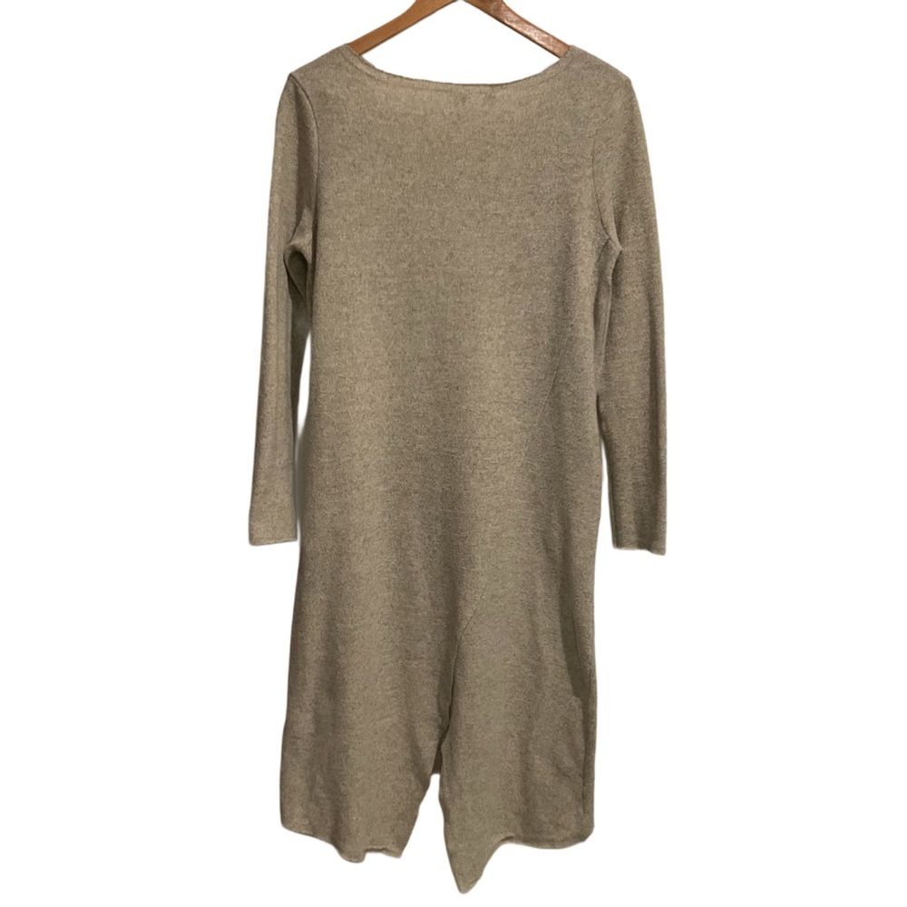 Moth Anthropologie Sweater Dress Midi Length‎ Heather Gray - Picture 2 of 8